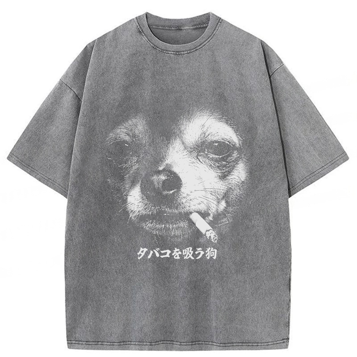 Tokyoviva Vicious Dog Washed T-shirt