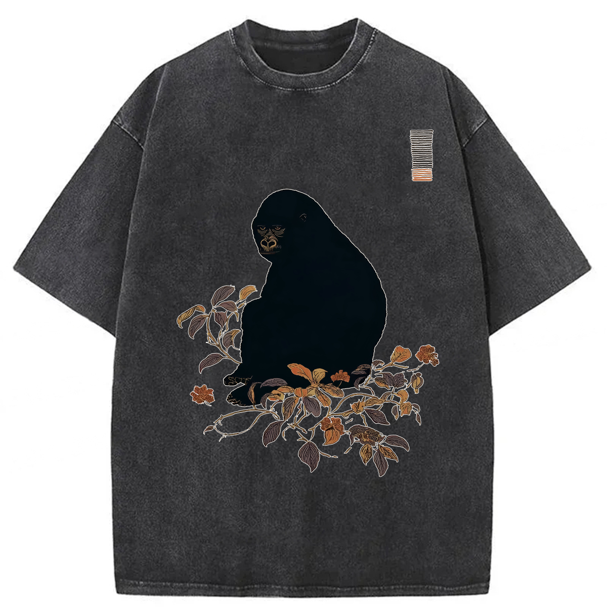Tokyoviva Japanese Gorilla Washed T-shirt