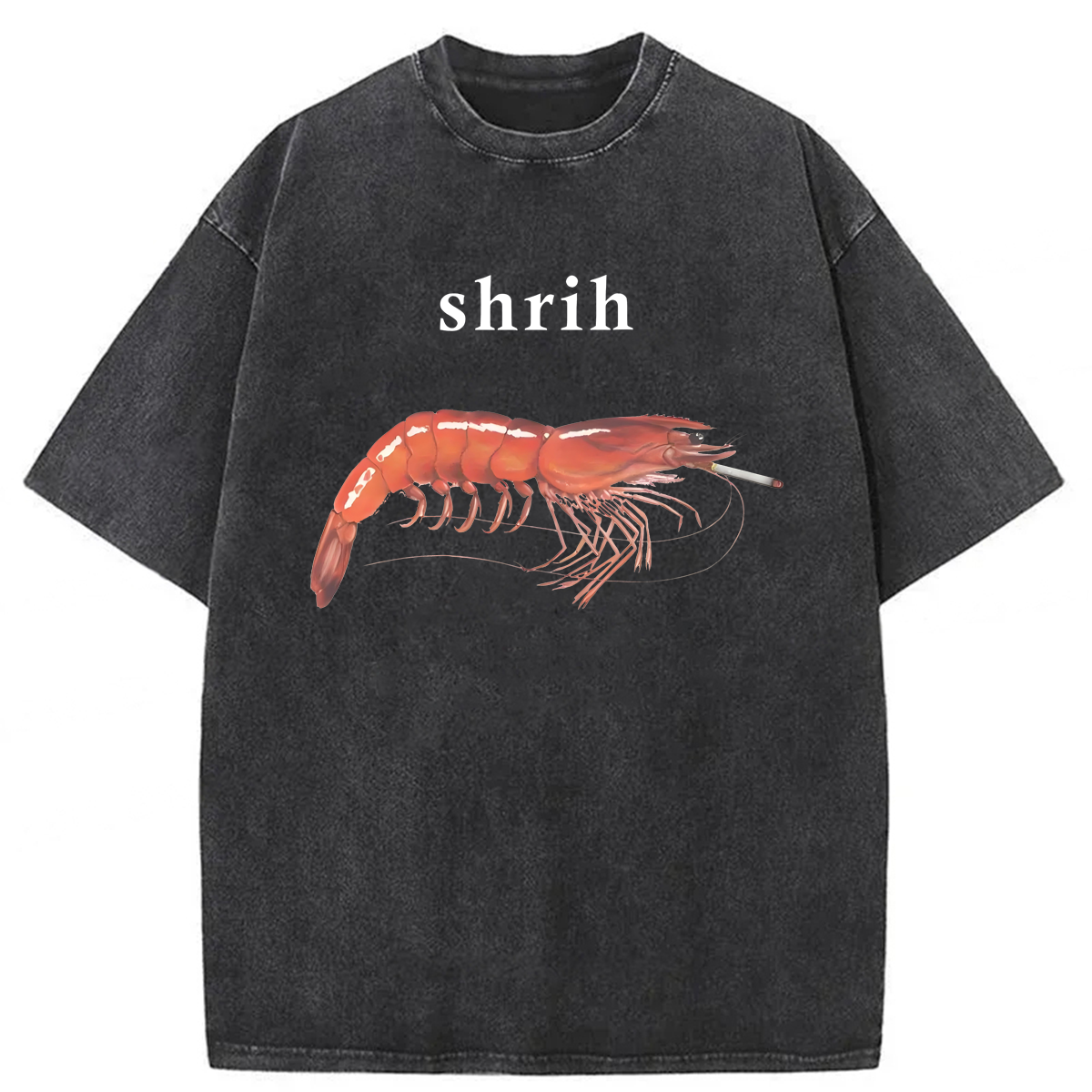 Tokyoviva Shrih Shrimp Smoking Washed T-shirt