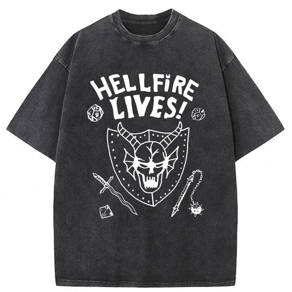 Tokyoviva Hellfire Lives Washed T-shirt
