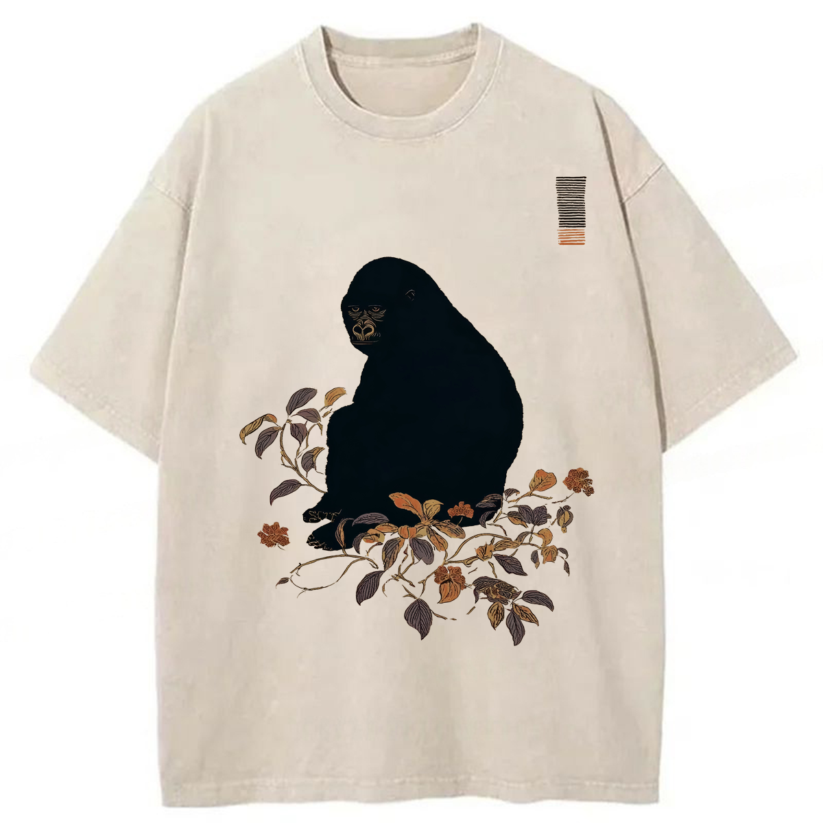 Tokyoviva Japanese Gorilla Washed T-shirt