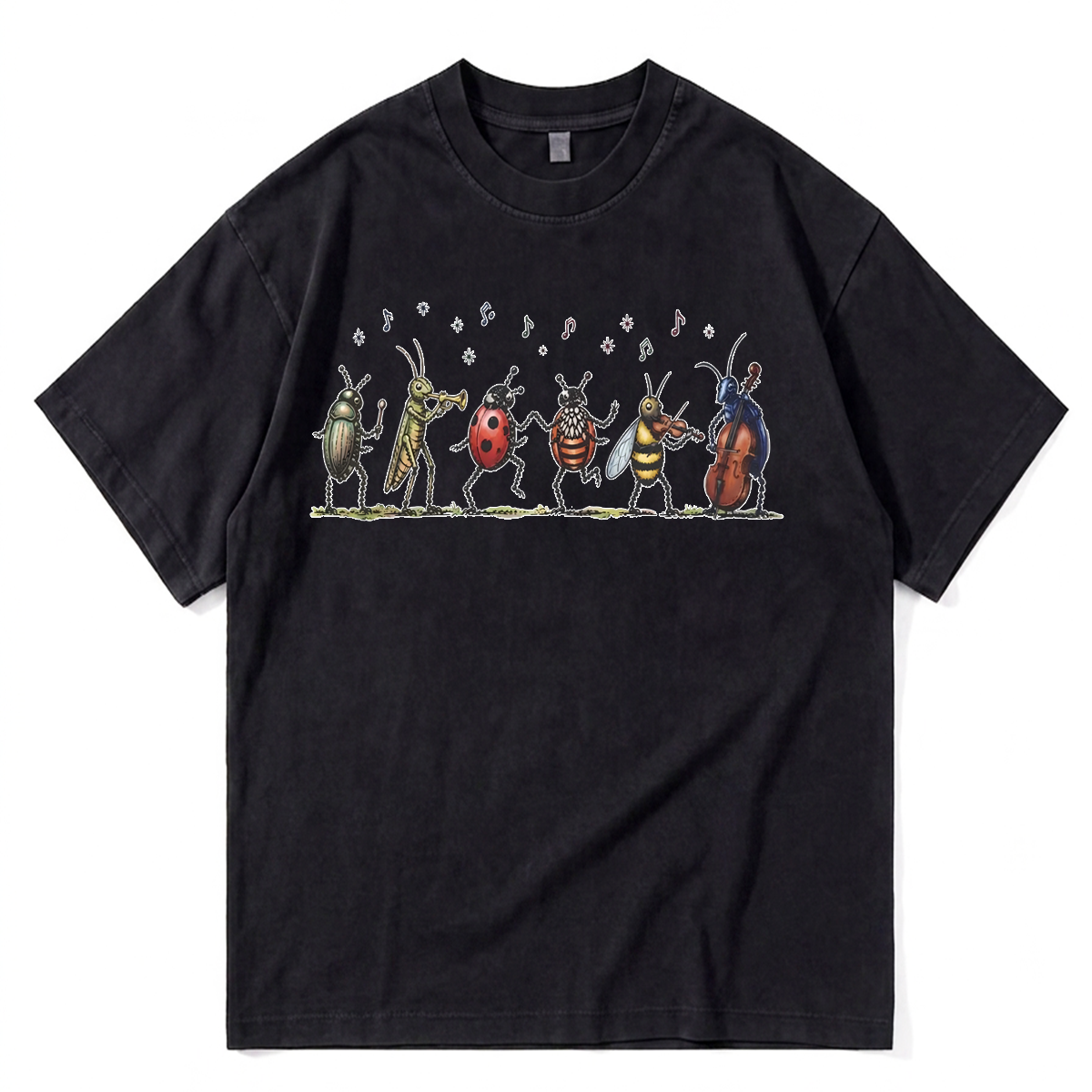 Tokyoviva Insect Music Washed T-shirt