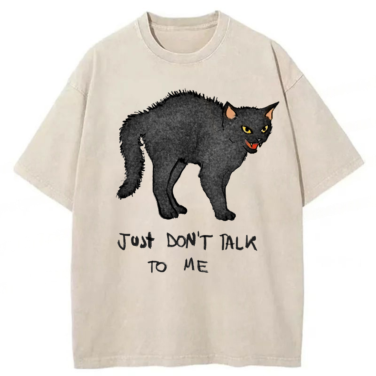 Tokyoviva Don't Talk To Me Washed T-shirt