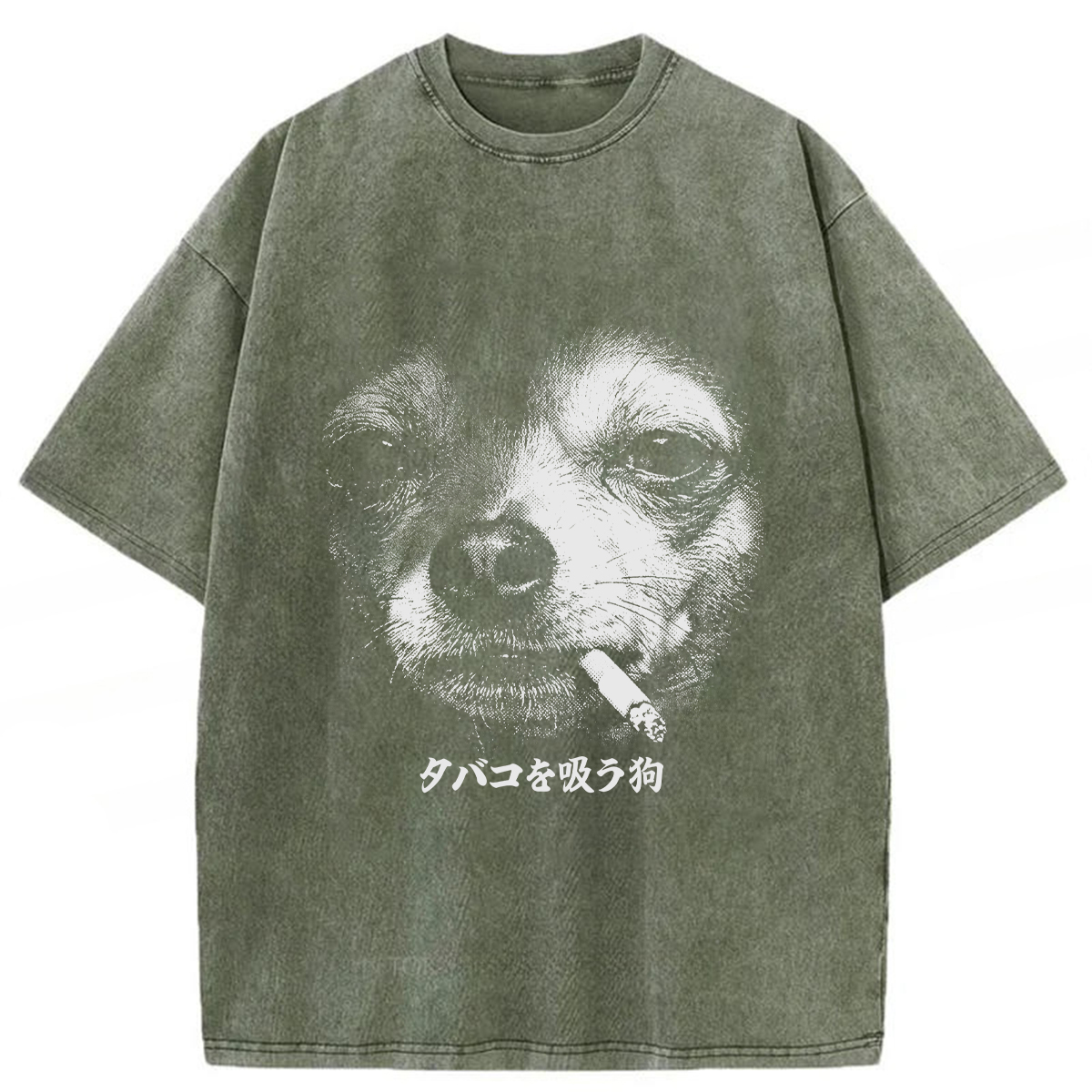 Tokyoviva Vicious Dog Washed T-shirt