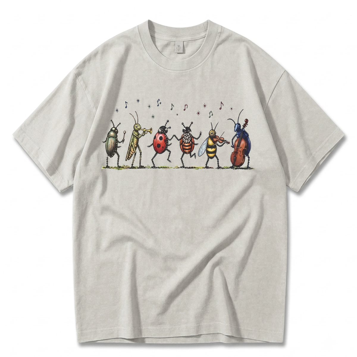 Tokyoviva Insect Music Washed T-shirt