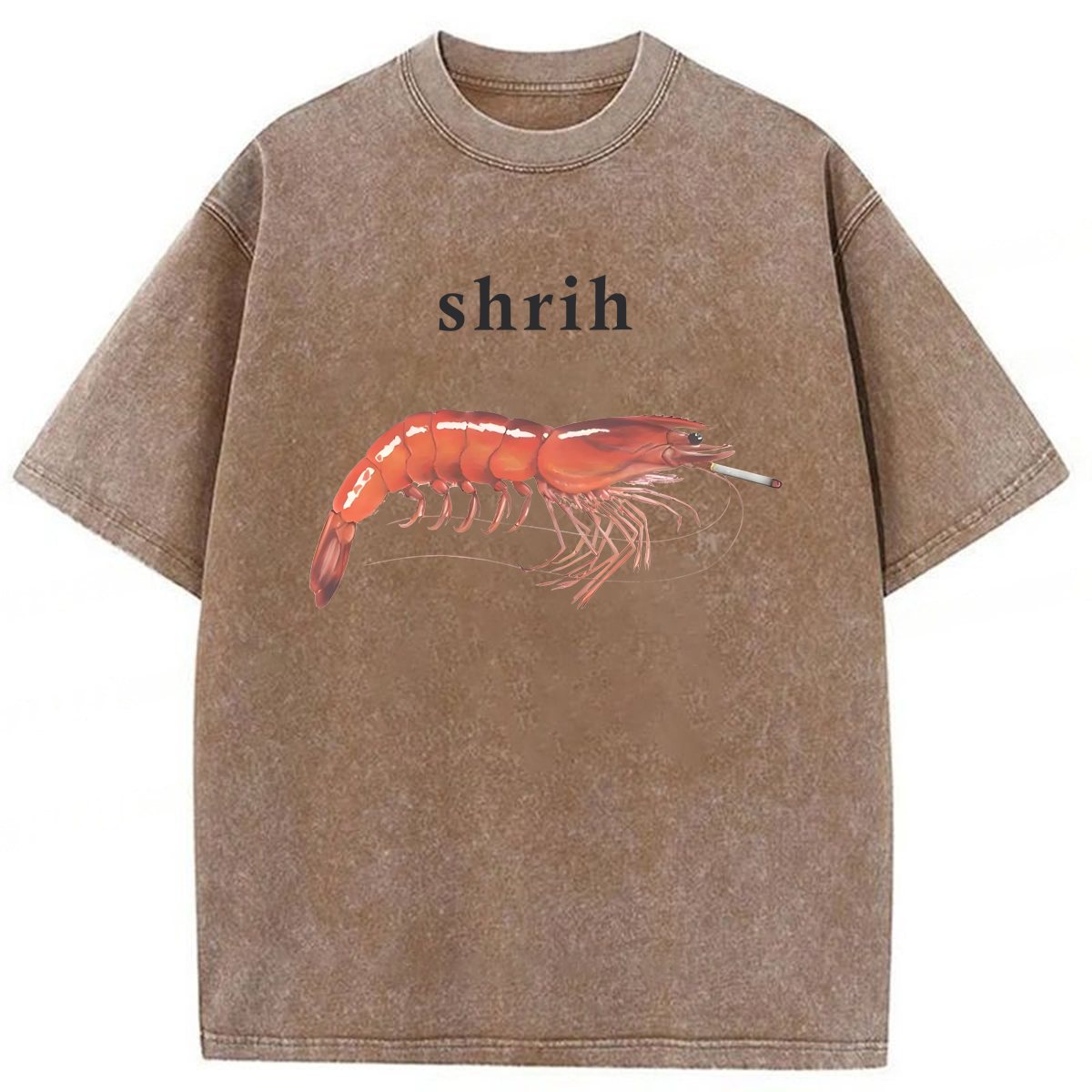 Tokyoviva Shrih Shrimp Smoking Washed T-shirt