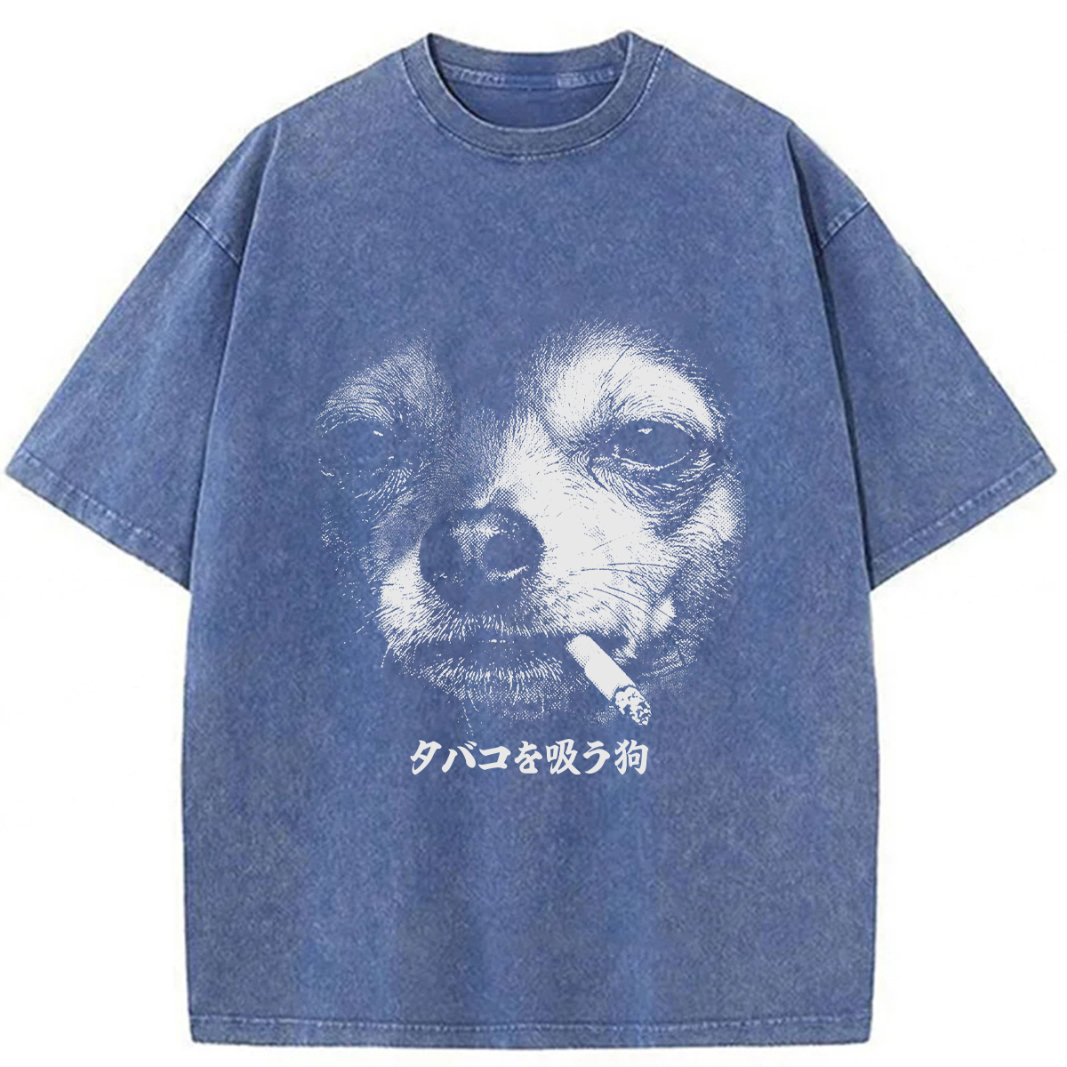 Tokyoviva Vicious Dog Washed T-shirt