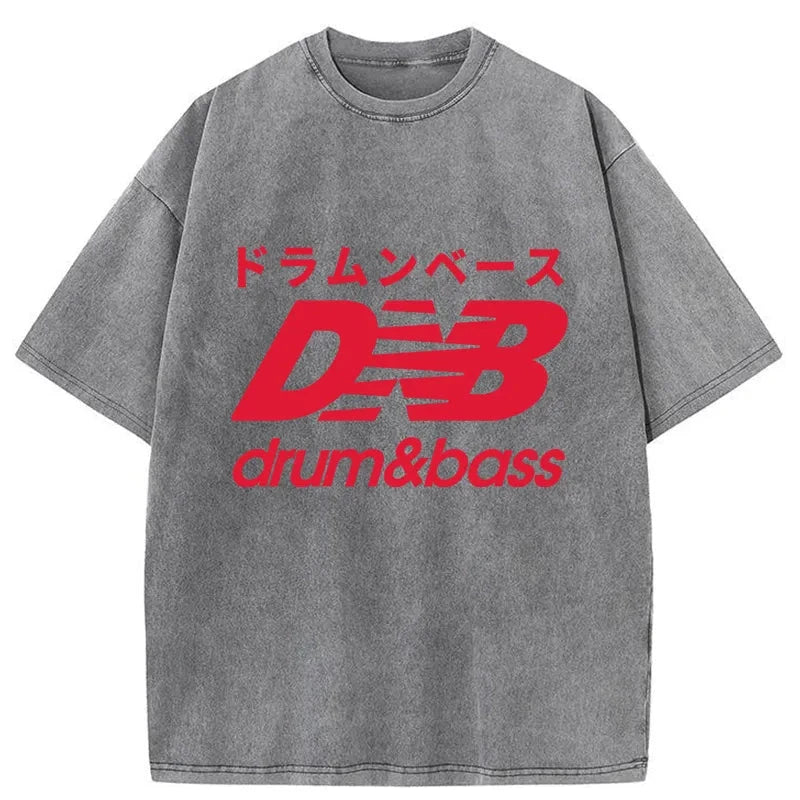 Drum And Bass Japan Washed T-Shirt