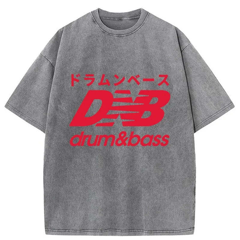 Drum And Bass Japan Washed T-Shirt