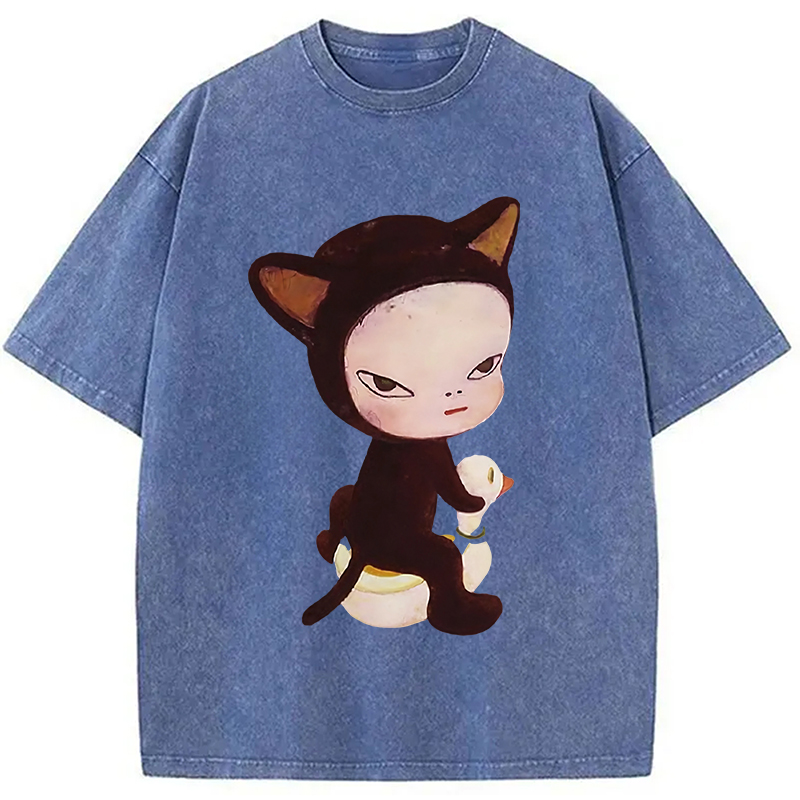 Yoshitomo Nara Washed T-Shirt