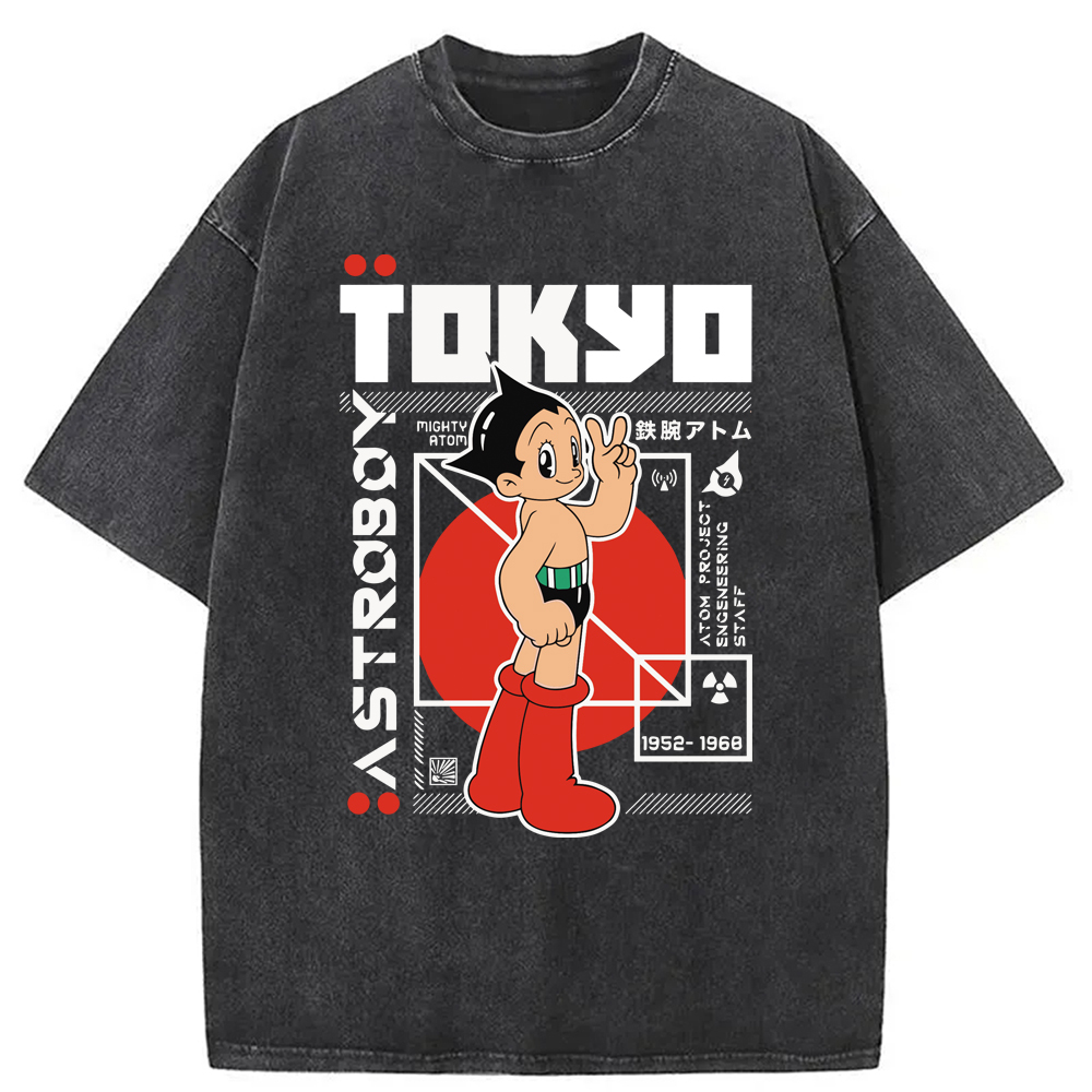 Astro Boy Japanese Washed T-Shirt