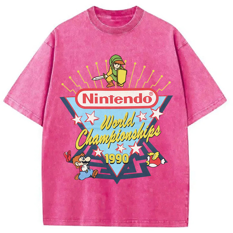 90s Nintendo World Championship Washed T-Shirt