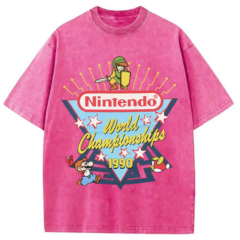 90s Nintendo World Championship Washed T-Shirt