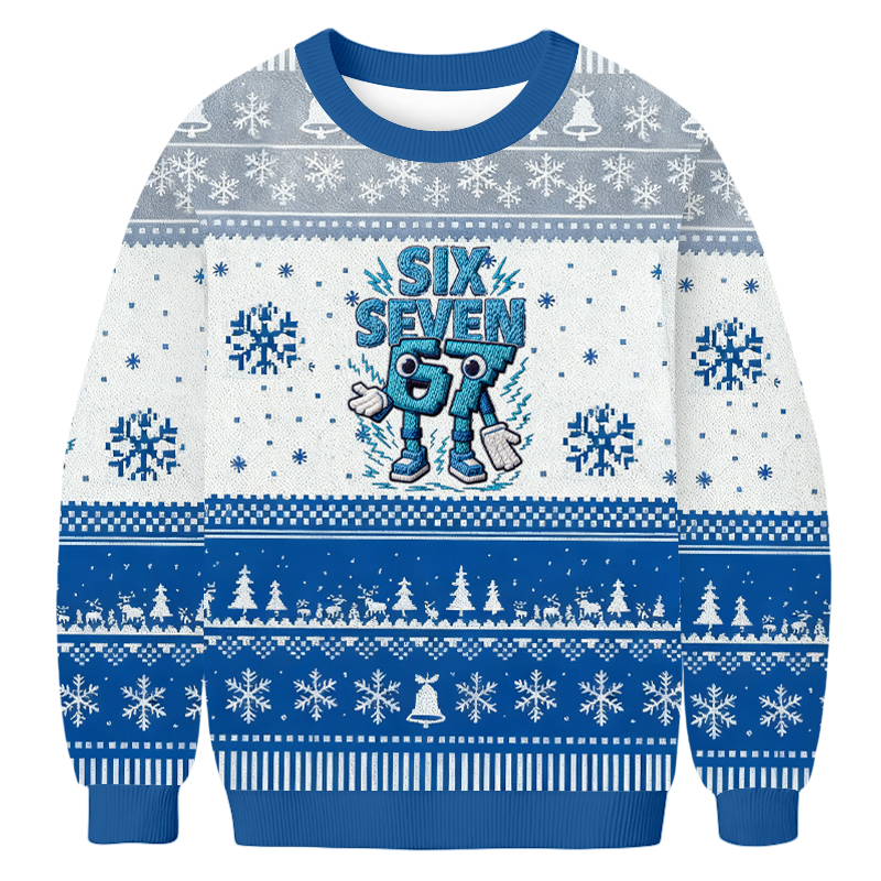 Tokyoviva Six Seven Christmas Ugly Sweatshirt