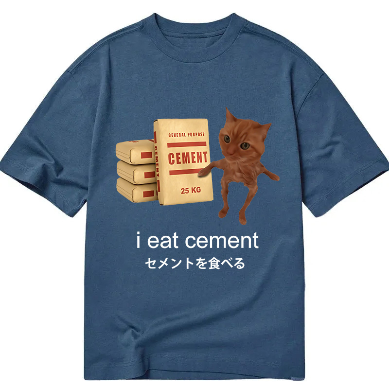 I Eat Cement Meme Classic T-Shirt