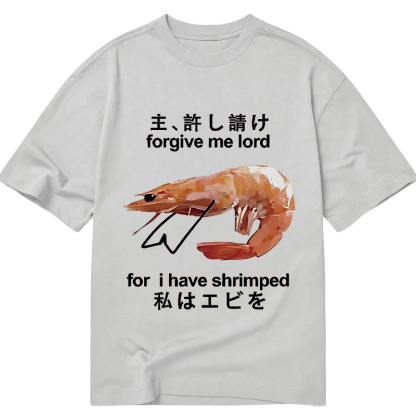 Retreating Shrimp Classic T-Shirt