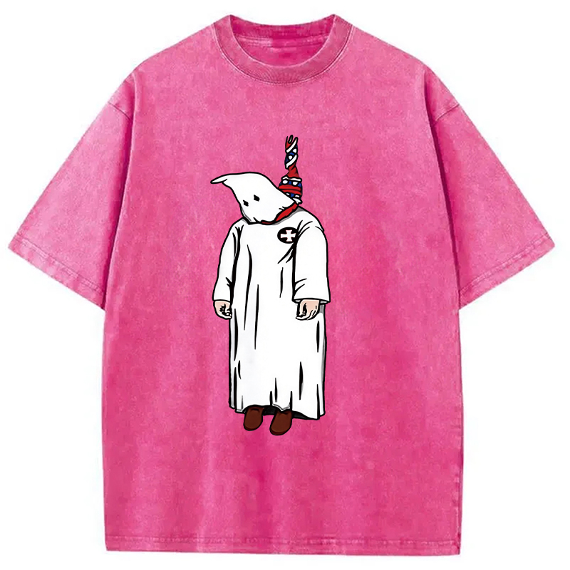 Kill The Klan Funny Washed T-Shirt