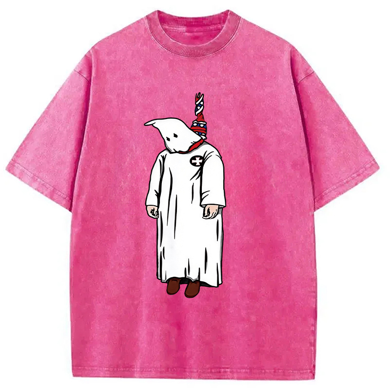 Kill The Klan Funny Washed T-Shirt