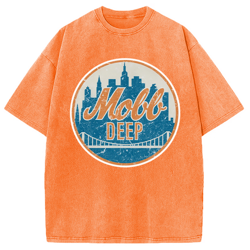 Mobb Deep Queens New York Vintage Washed T-Shirt