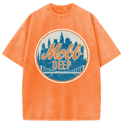 Mobb Deep Queens New York Vintage Washed T-Shirt