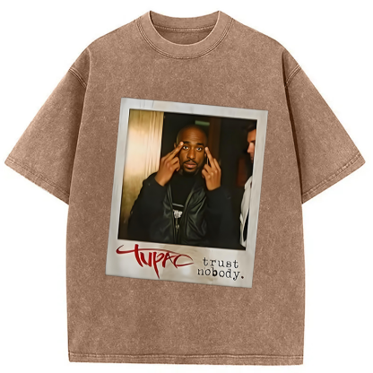 TUPAC SHAKUR Trust Nobody Washed T-Shirt