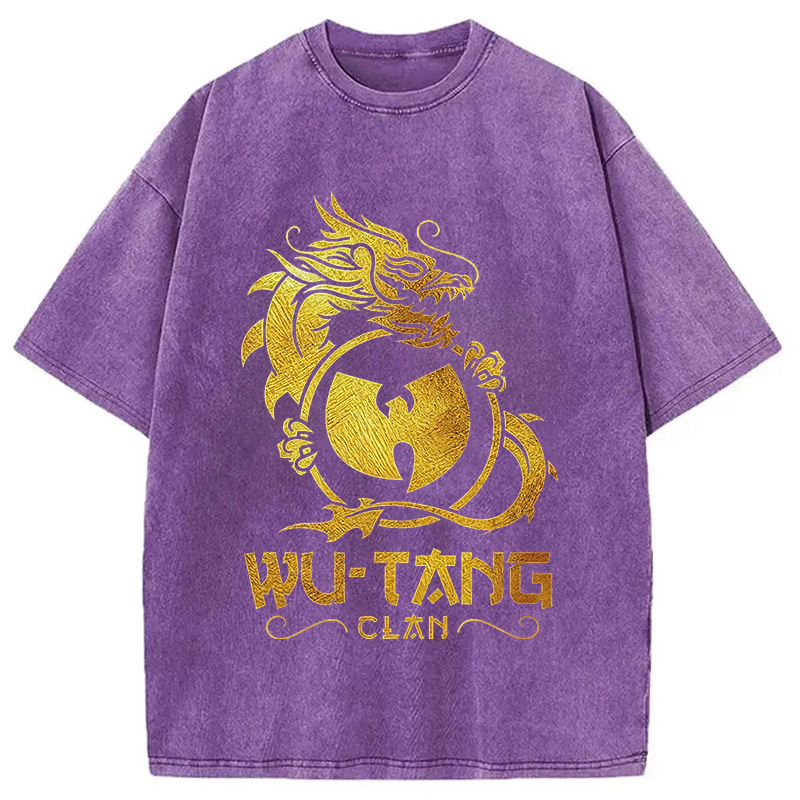 Wu Tang Clan Dragon Washed T-Shirt