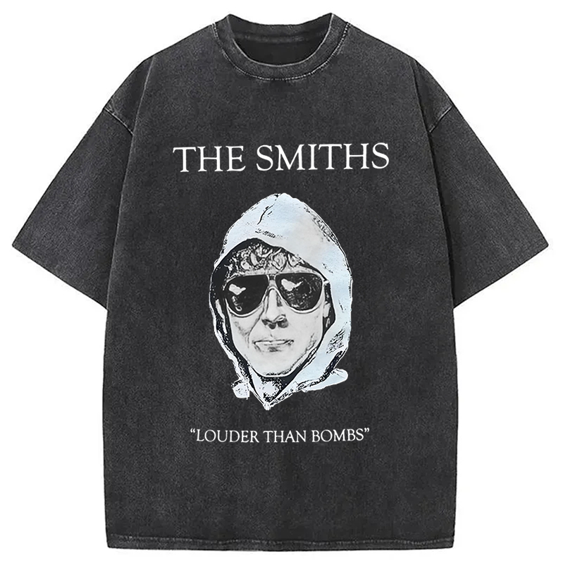 The Smiths Louder Than Bombs Washed T-Shirt