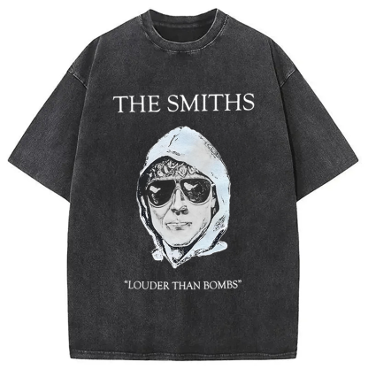 The Smiths Louder Than Bombs Washed T-Shirt