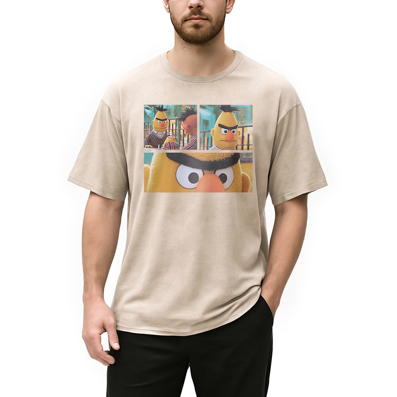 Angry Bert Washed T-Shirt