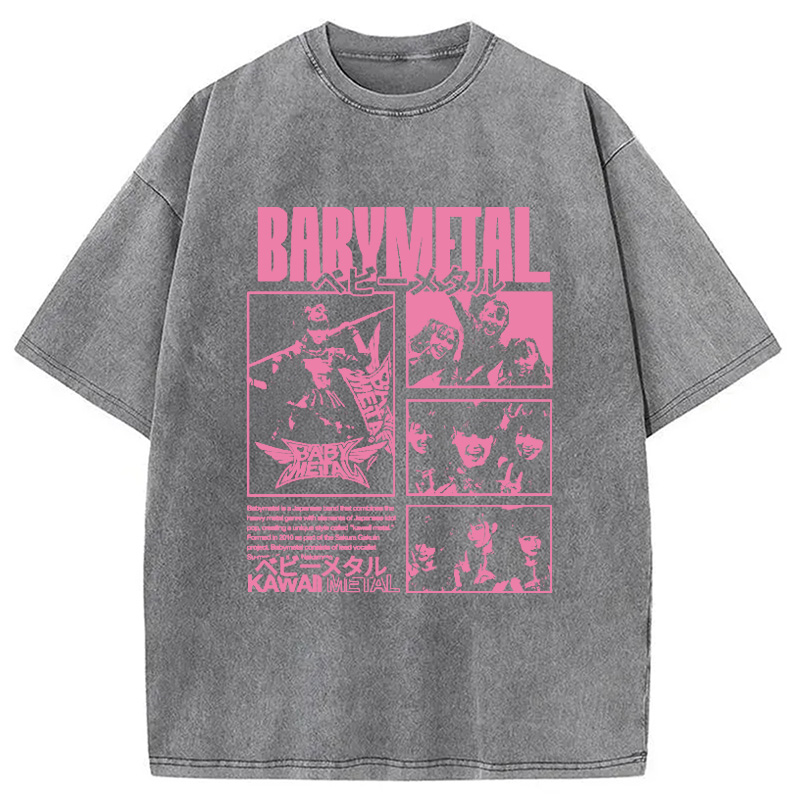 BABYMETAL Merch Washed T-Shirt