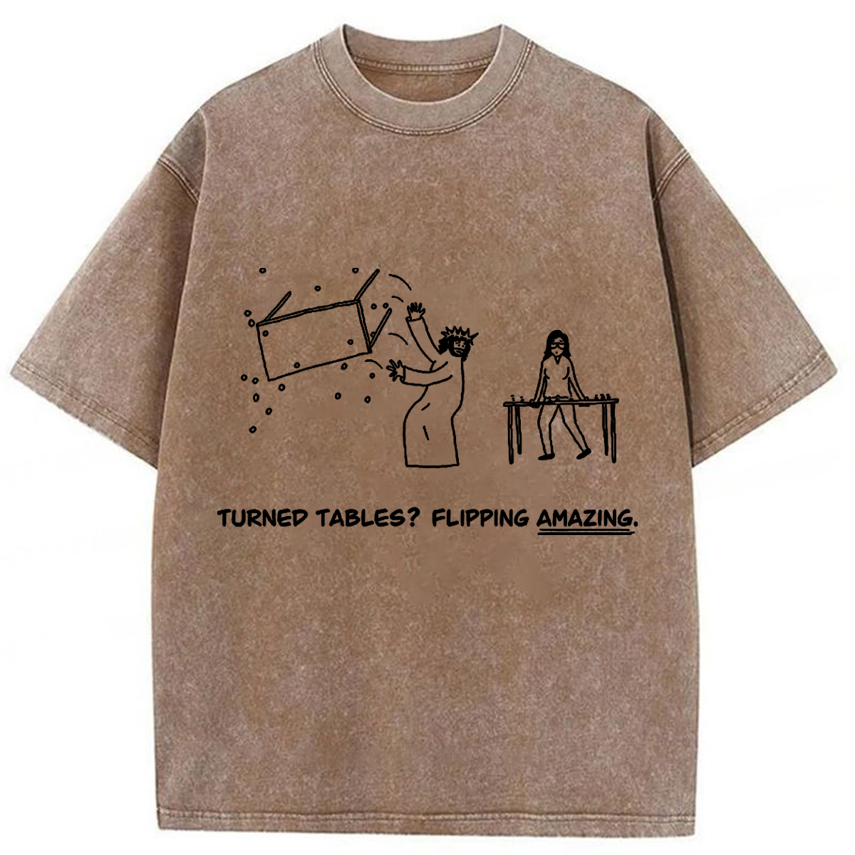 Tokyoviva Jesus Funny Washed T-shirt