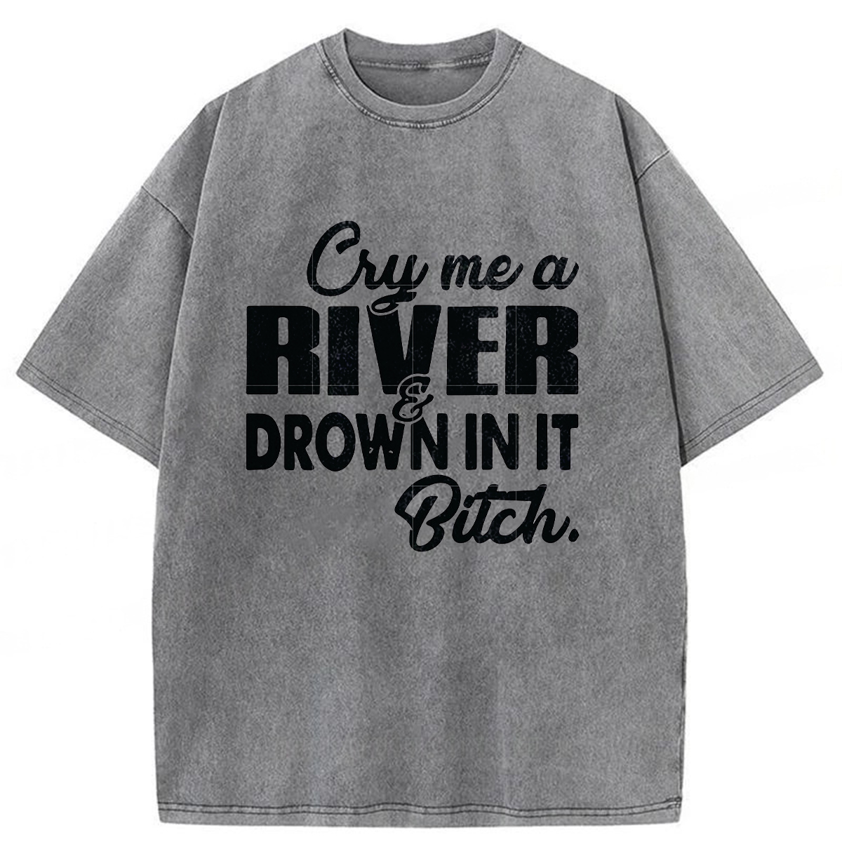 Tokyoviva Humorous Washed T-shirt