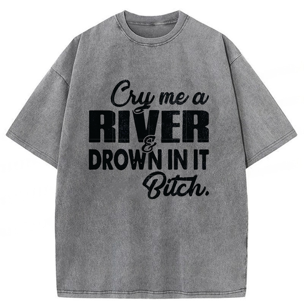 Tokyoviva Humorous Washed T-shirt