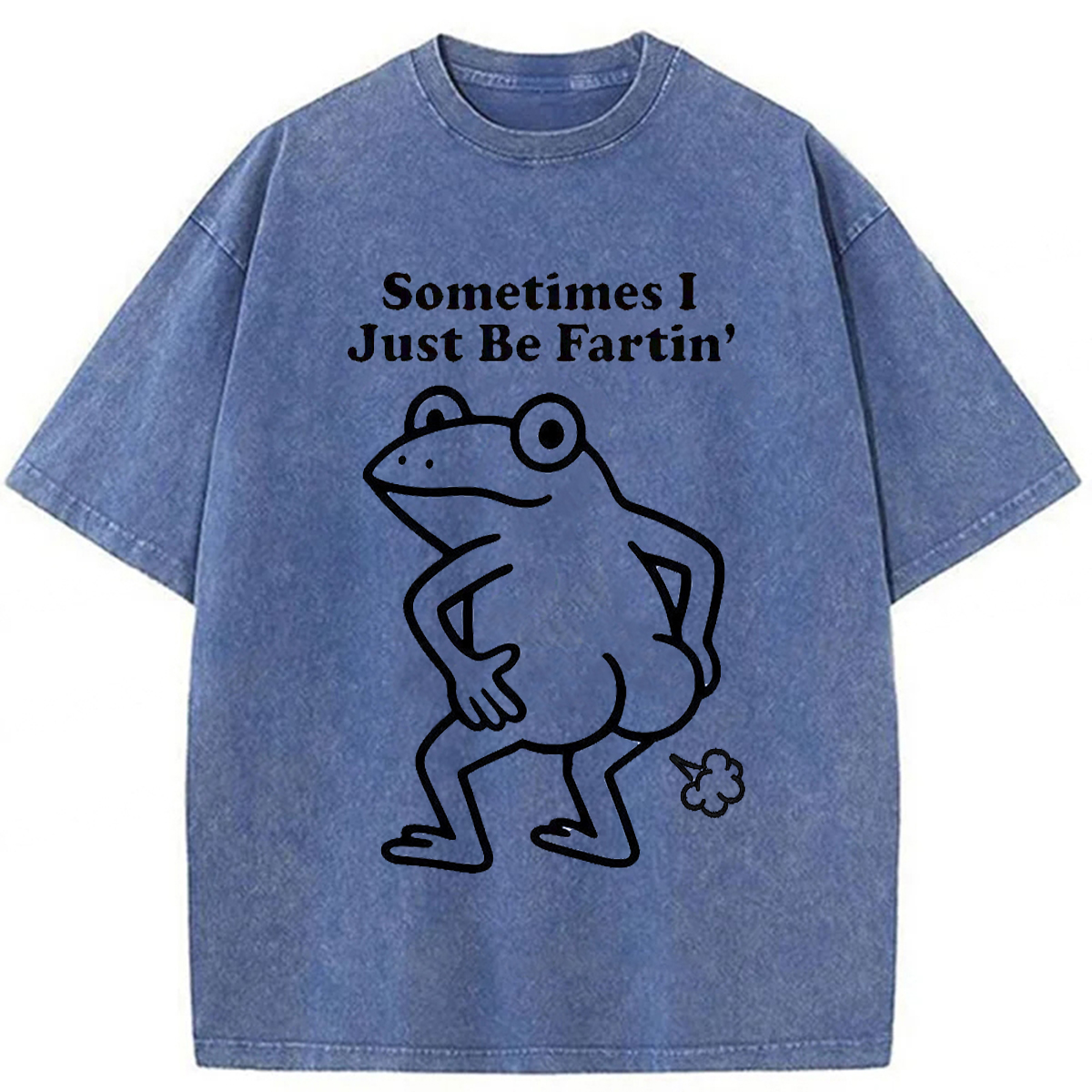 Tokyoviva Farting Frog Washed T-shirt