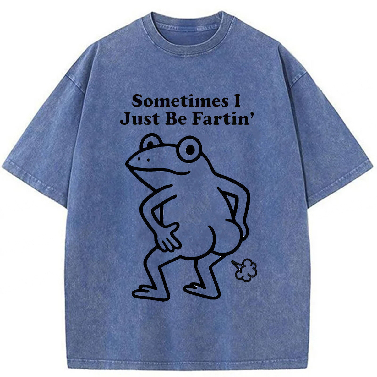 Tokyoviva Farting Frog Washed T-shirt