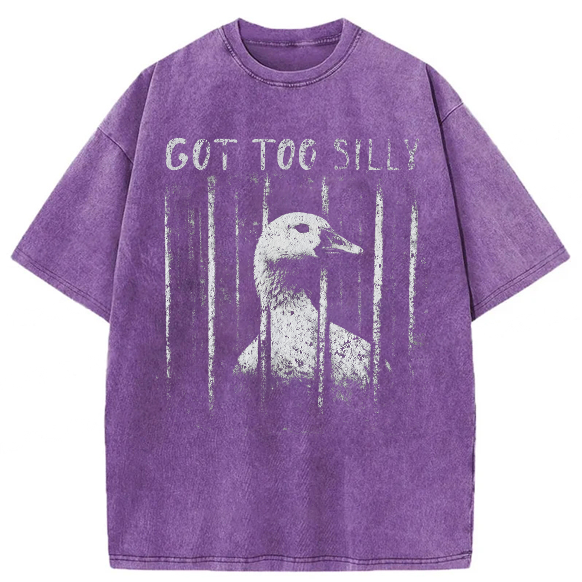 Tokyoviva Funny Silly Goose Meme Washed T-shirt