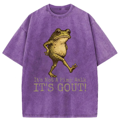Tokyoviva It’s Not A Pimp Walk It’s Gout Washed T-shirt