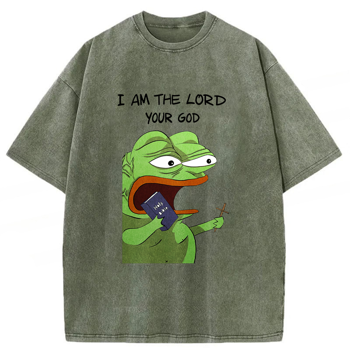 Tokyoviva Angry Frog Washed T-shirt