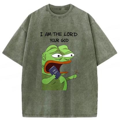 Tokyoviva Angry Frog Washed T-shirt