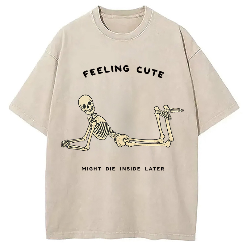 We Shall See Washed T-Shirt