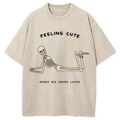 We Shall See Washed T-Shirt