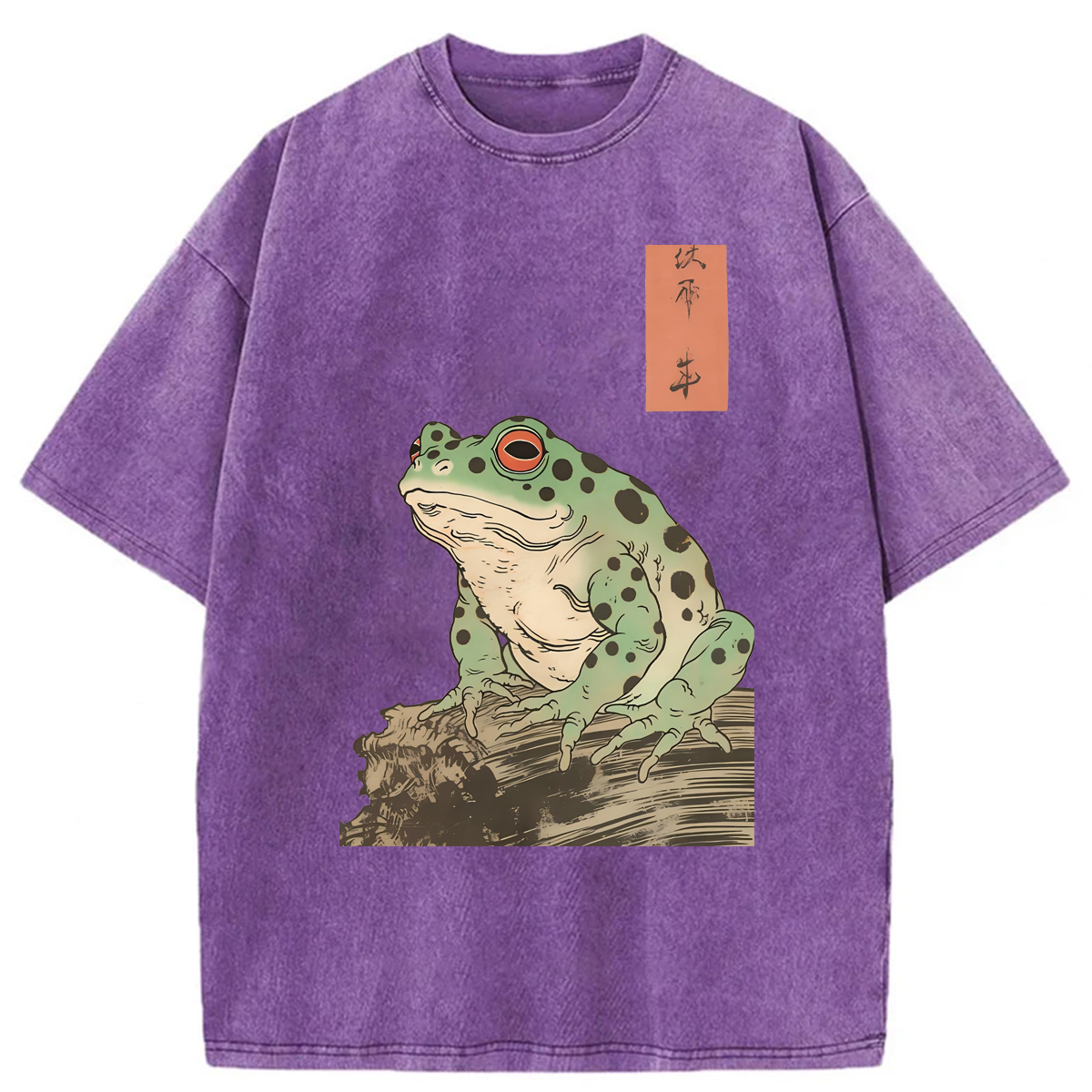 Tokyoviva Vintage Grumpy Frog Washed T-shirt