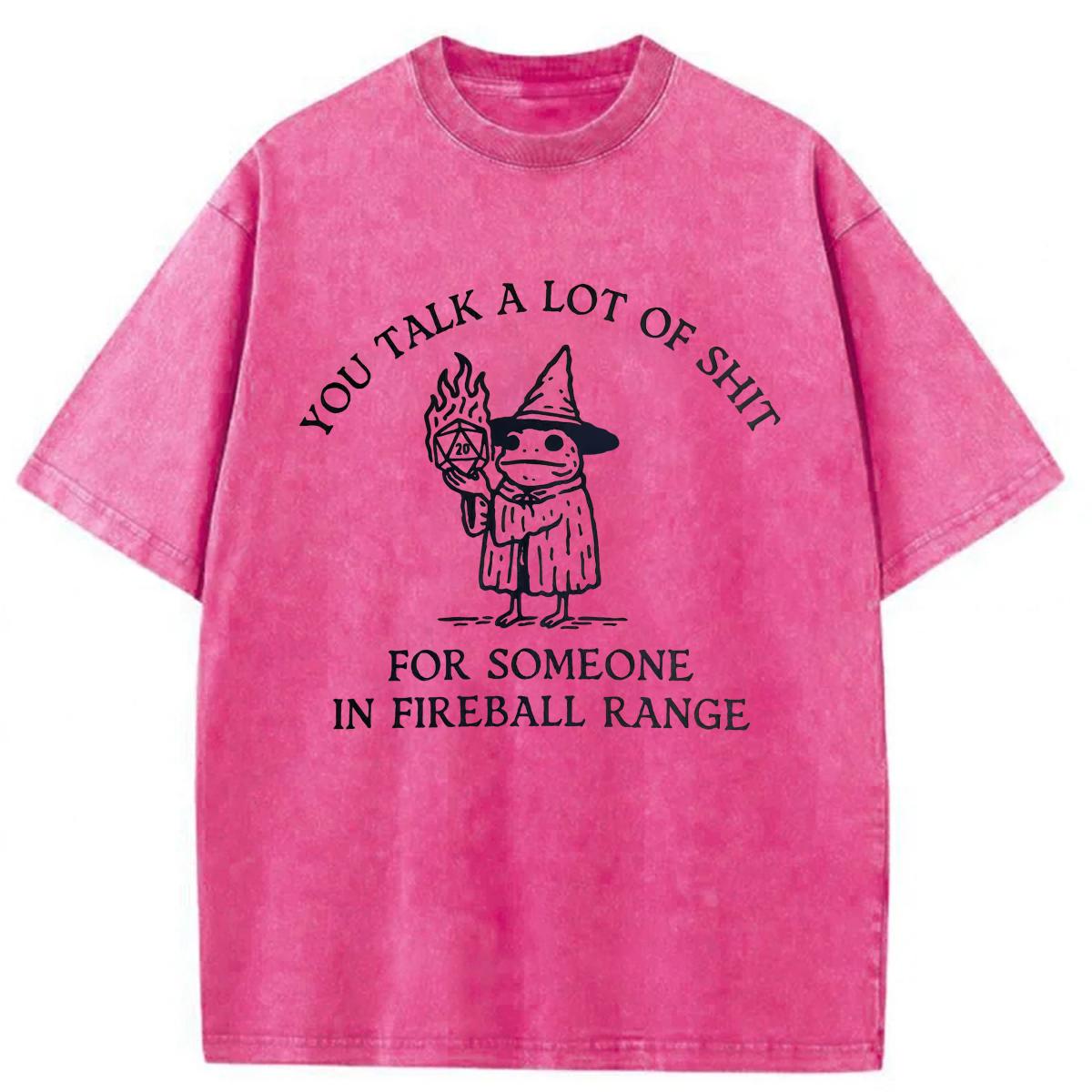 Tokyoviva Frog Wizard You Talk A Lot Of Shit Washed T-shirt