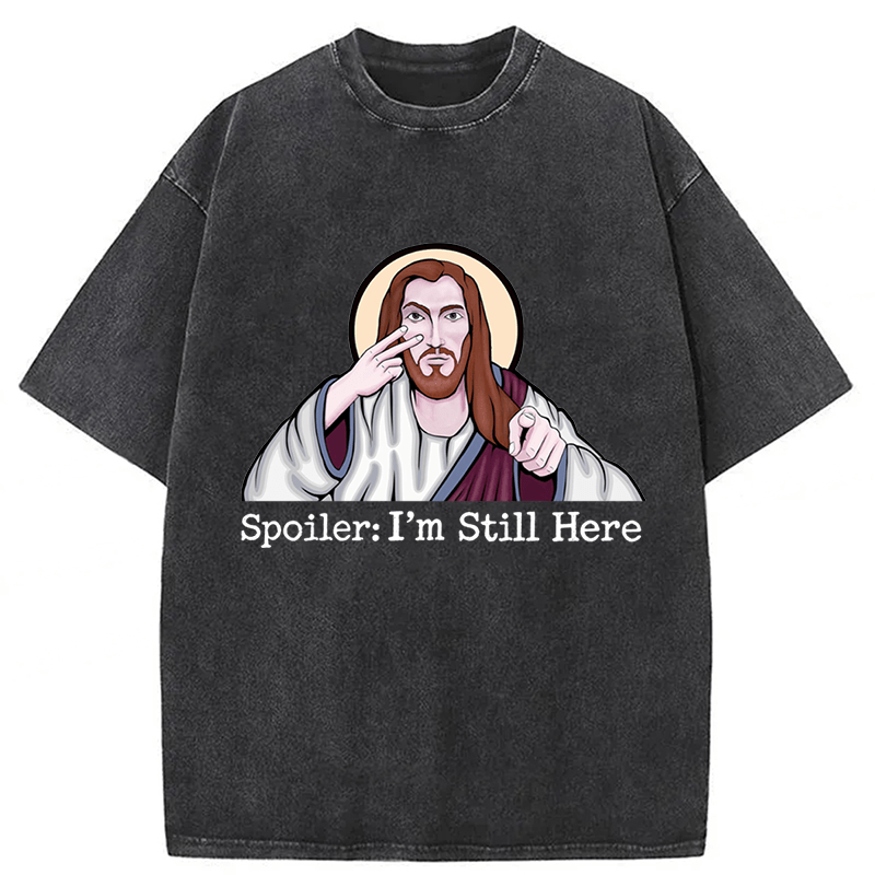 Tokyoviva Jesus Spoiler Washed T-shirt