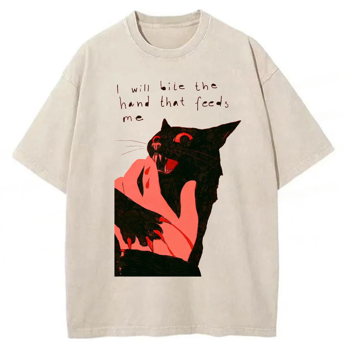 Tokyoviva Bite The Hands Washed T-shirt