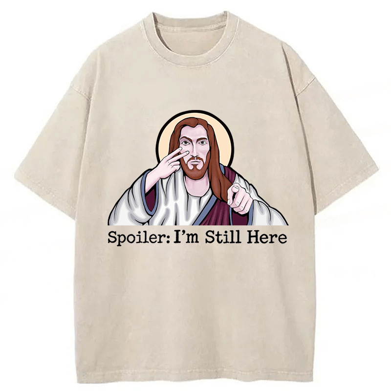 Tokyoviva Jesus Spoiler Washed T-shirt