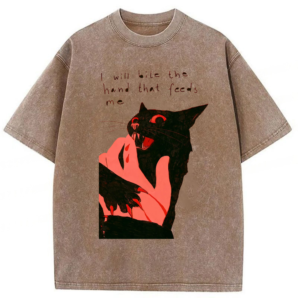 Tokyoviva Bite The Hands Washed T-shirt