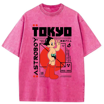 Astro Boy Japanese Washed T-Shirt