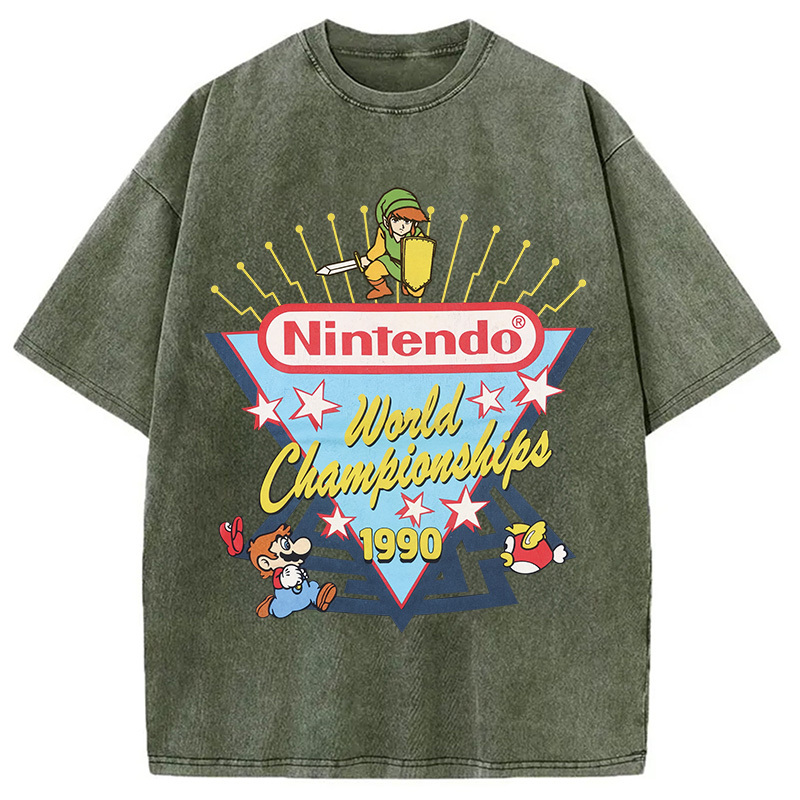 90s Nintendo World Championship Washed T-Shirt