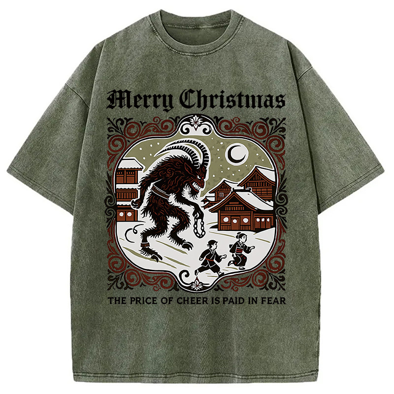 The Price of Cheer is Paid in Fear Washed T-Shirt